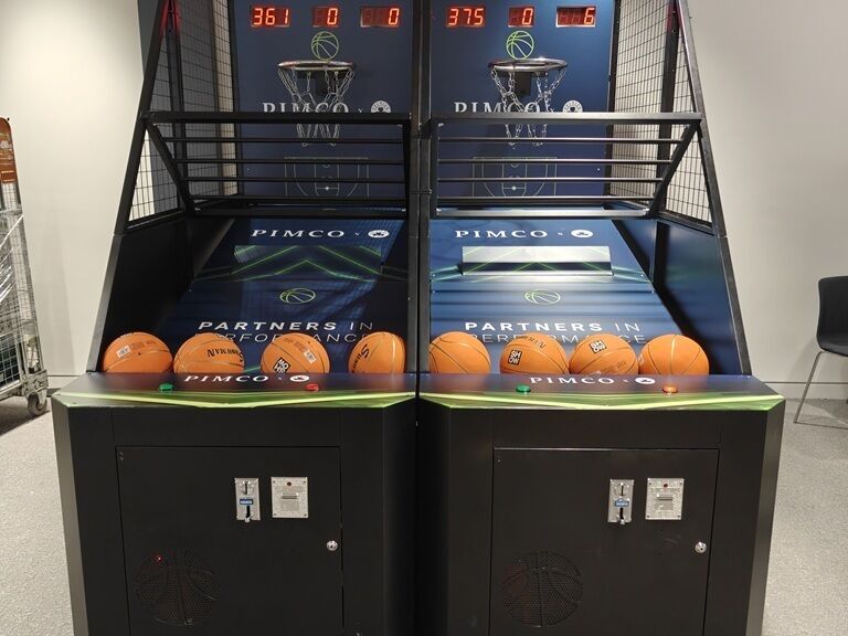 Branded Basketball Arcade Machines