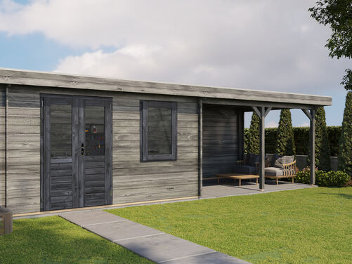 400cm x 300cm + 400cm Veranda