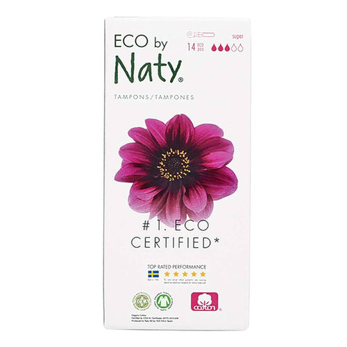Eco by Naty Organic Tampons - Normal or Super