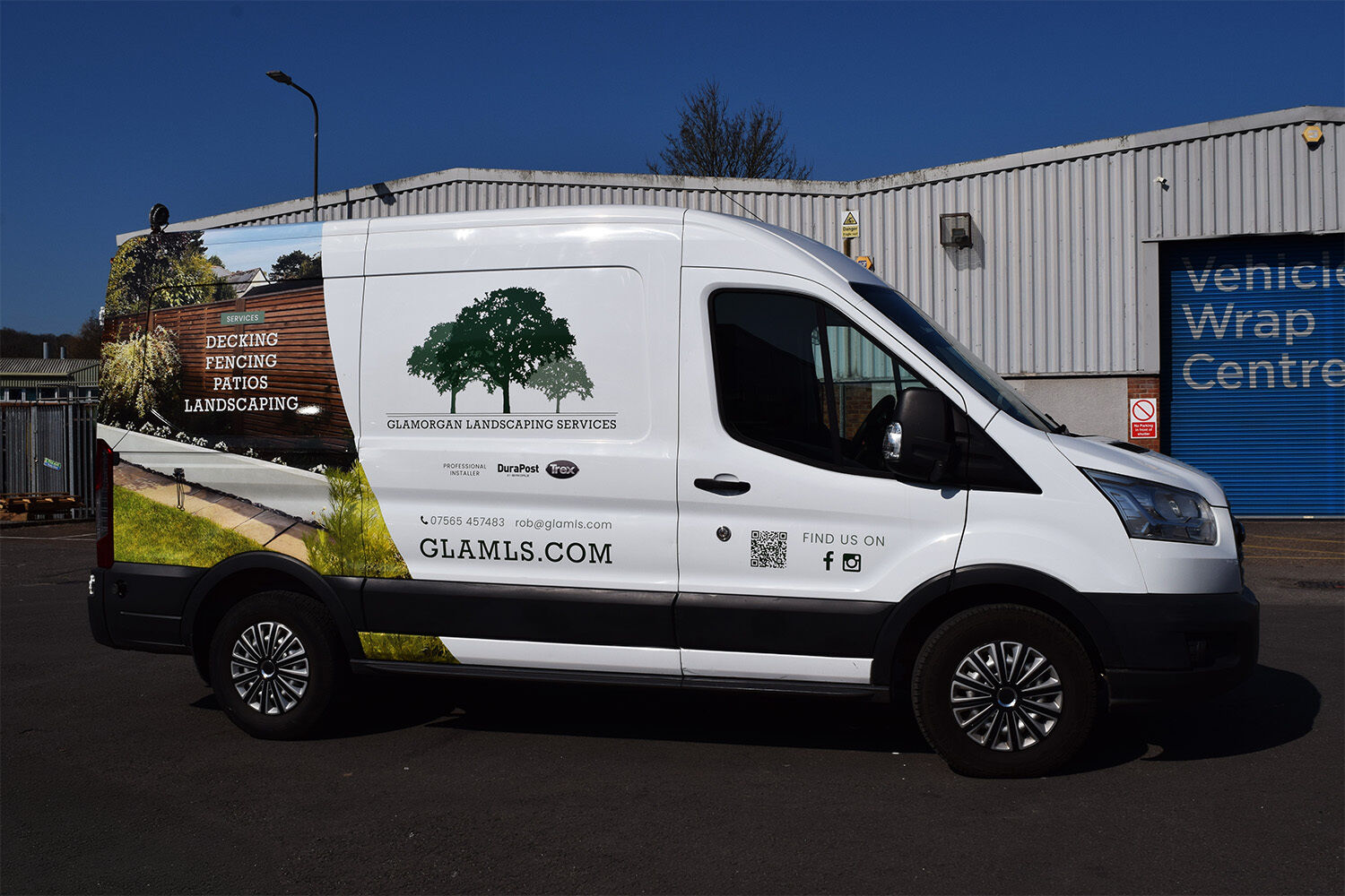 Glamorgan Landscaping - Ford Transit 