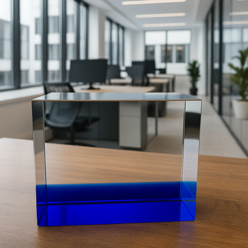 The Rio Super 3D Deluxe XX Large Ocean Blue Crystal Block