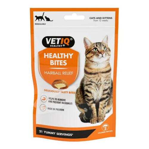 Healthy Bites Hairball Relief For Cats 65g