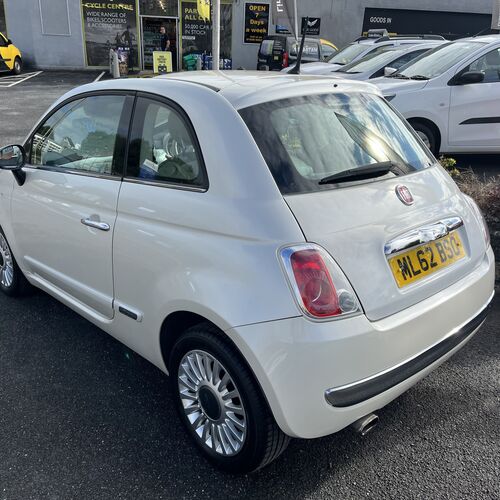 2012 (62) FIAT 500 LOUNGE 1.2 3 DOOR 