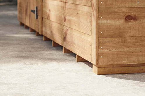 Pent Bike Shed 8x4 (High side)