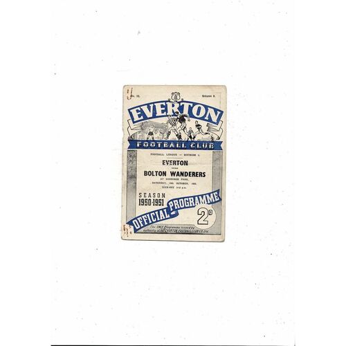 Everton Home Football Programmes