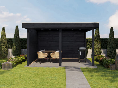 3.88mtr x 3.5mtr 28mm walled Gazebo