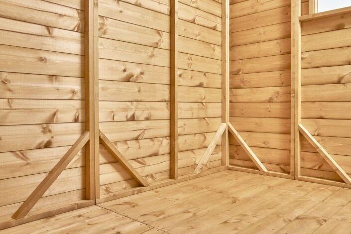 Pent Potting Shed (Double Door) 20x8