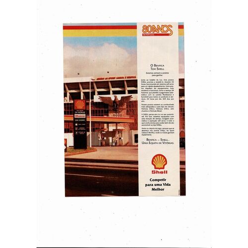Benfica v Olympique Marsaille European Cup Semi Final Football Programme 1989/90