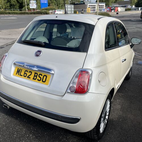 2012 (62) FIAT 500 LOUNGE 1.2 3 DOOR 