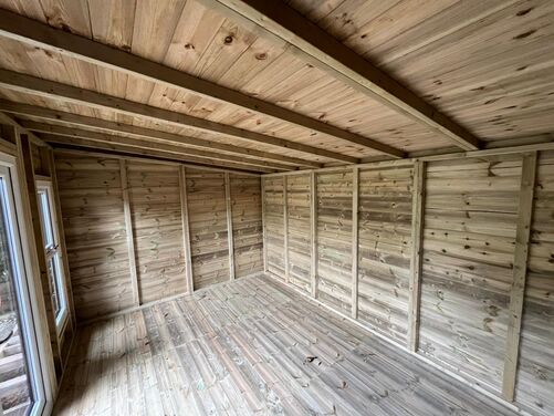 #PVC049 14x8 Pent Summer House