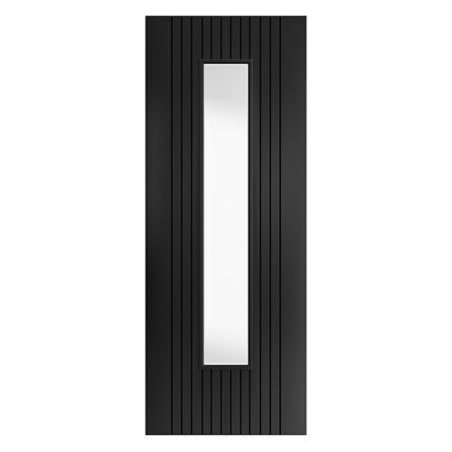 Aria Black Double Pocket Doors
