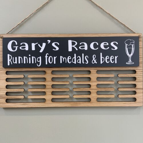 Customised Medal Hanger  |  Medal Hanger | Custom Medal Display Rack | Sports Medal Hanger | Medal Hanger For Him