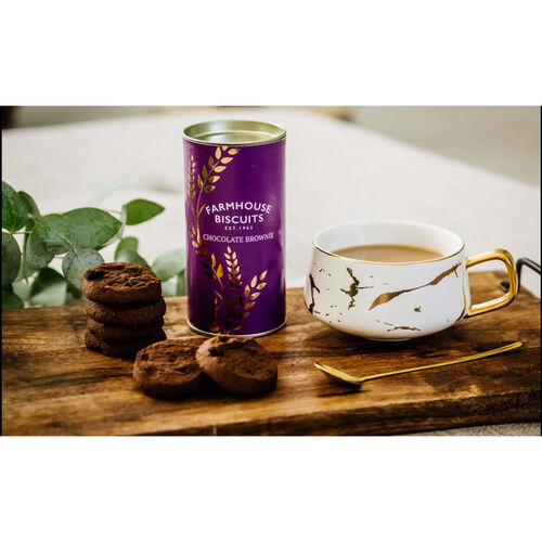 Chocolate Brownie Tube by Farmhouse Biscuits 100g