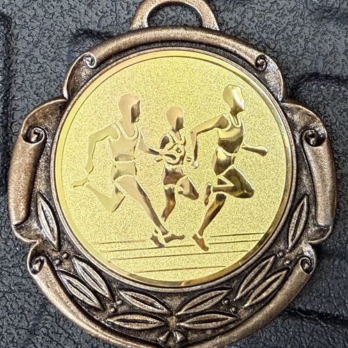 Running Medal Centre Holder 70mm