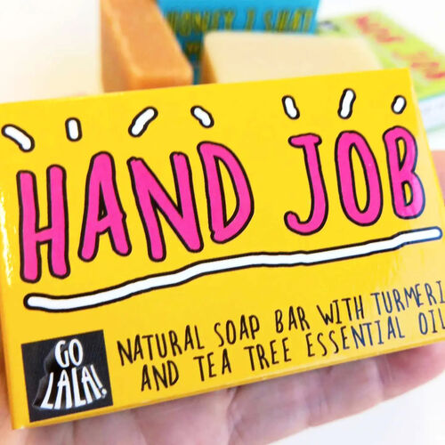 Hand Job Soap Tea Tree & Turmeric Funny Gift