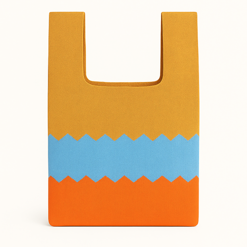 Zigzag Peaks Reusable Bag