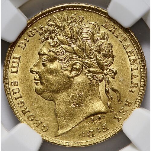 Rare 1821 King George 1V full gold sovereign