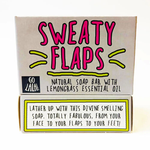 Sweaty Flaps Soap Lemongrass Funny Gif