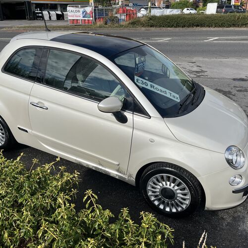 2012 (62) FIAT 500 LOUNGE 1.2 3 DOOR 