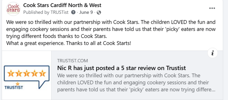 Cook Stars Cardiff North & West School Info