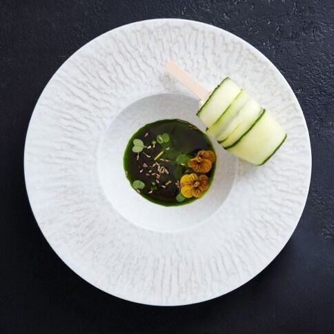 Tense Deep Gourmet Plate 25cm