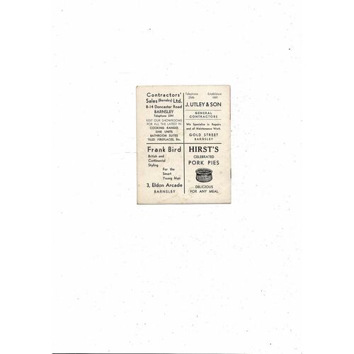 1962/63 Barnsley v Coventry City Football Programme