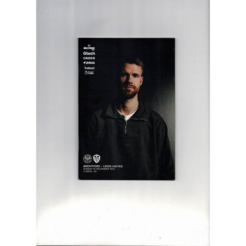 2025/26 Brentford v Leeds United Football Programme