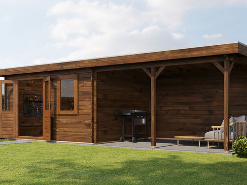 400cm x 300cm + 400cm Veranda