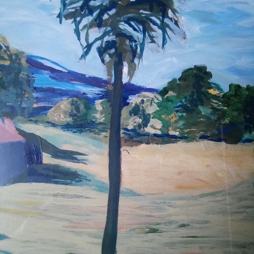 Lonely Palm-tree