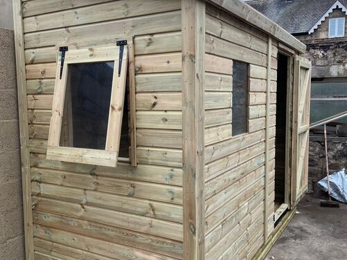 #P081 10x5 Pent Shed