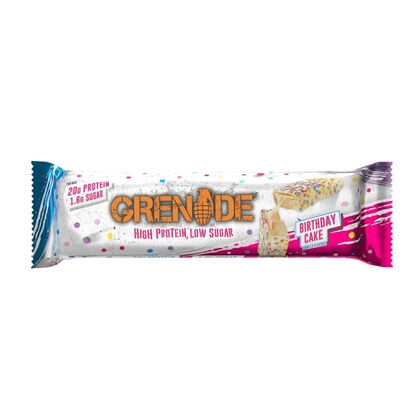 Grenade Protein Bar - Birthday Cake Flavour - 60g