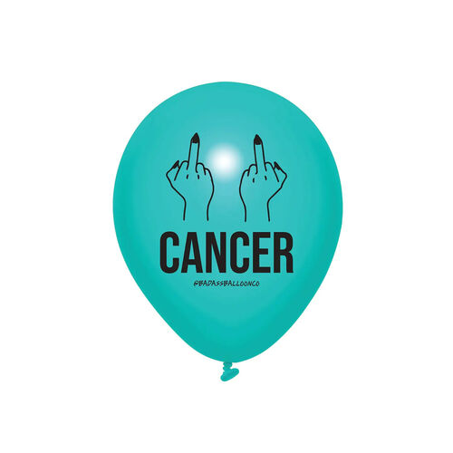 Fuck Cancer Ballons - 5 Pack Assorted