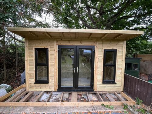 #PVC049 14x8 Pent Summer House