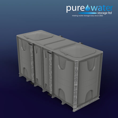 PW.3X1X1.5.IFB.DIV.AG(1.5+1.5) - 4500 LITRE DIVIDED SECTIONAL WATER TANK, INTERNALLY FLANGED BASE (IFB)
