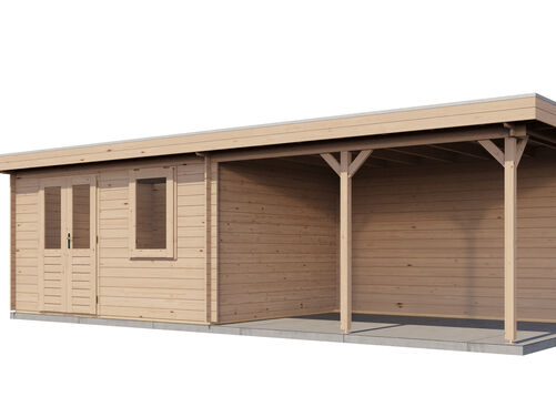 400cm x 300cm + 400cm Veranda