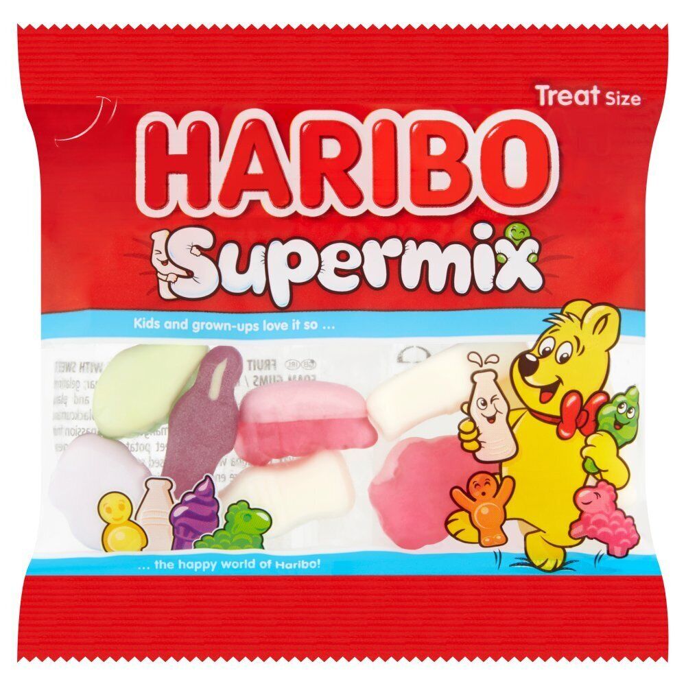 HARIBO Supermix Jelly Sweets Fun Size Bag
