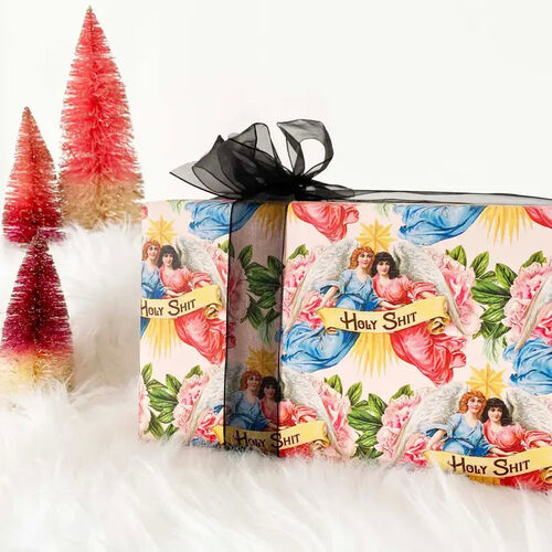 Wrapping Paper - Holy Shit