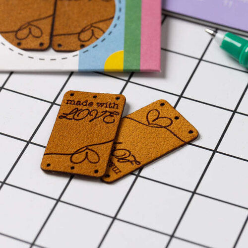 1. Made With Love Labels