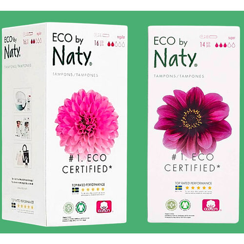 Eco by Naty Organic Tampons - Normal or Super