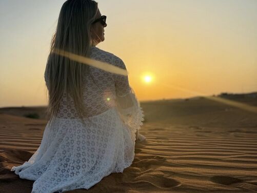 Evening Red Dune Desert Safari With BBQ Dinner