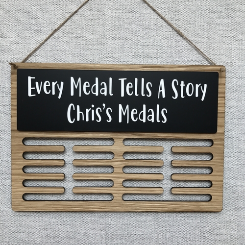 Customised Running Medal Hanger | Custom Medal Display Rack | Sports Medal Hanger | Medal Hanger For Runners