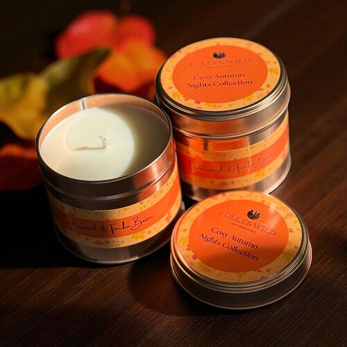 Cosy Autumn Night Tinned Candle