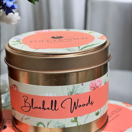 Bluebell Woods – 200g Tinned Candle