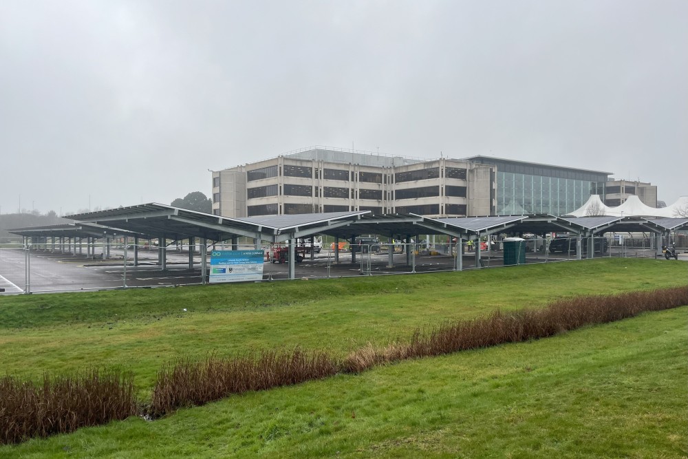 Solar carport -  Lakeside North Harbour