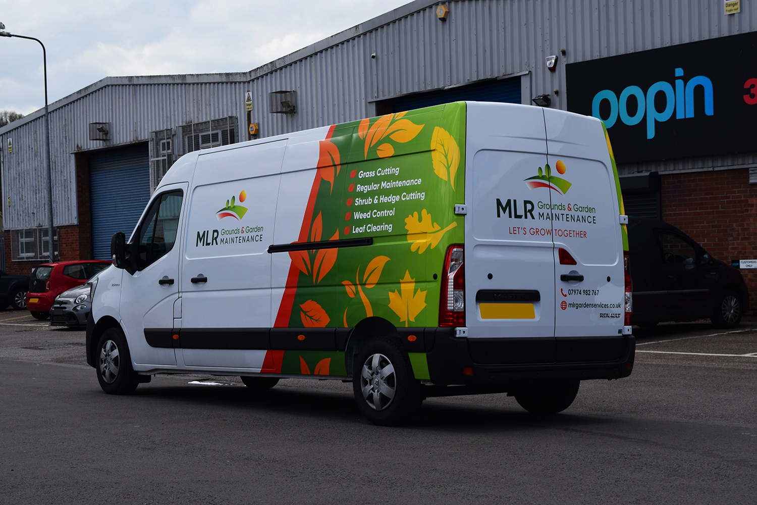 MLR Garden Services - Renault Master