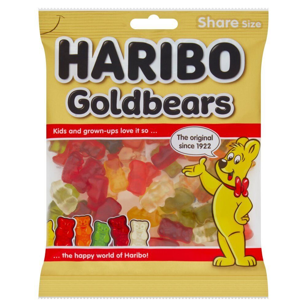 HARIBO Goldbears Jelly Sweets Sharing Bag