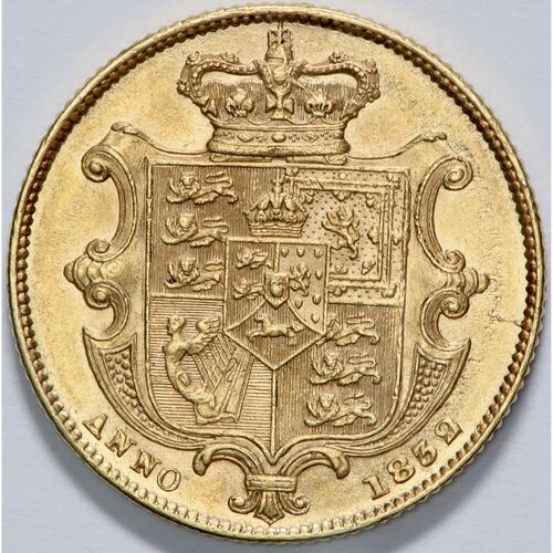 1832 King William 1111 full gold sovereign