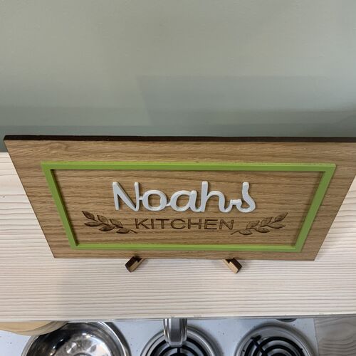 Play Kitchen Sign