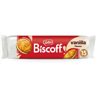 Biscoff  Caramelised Sandwich Biscuits Vanilla Flavour Filing - 150g