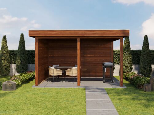 3.88mtr x 3.0mtr 28mm walled Gazebo